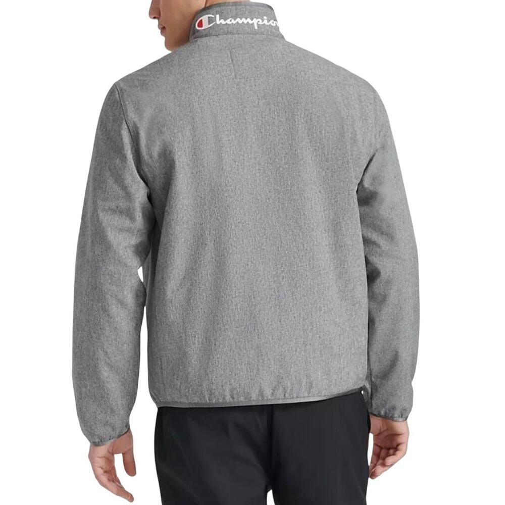 Champion Sport Shell Jacket Men's Medium Gray Water and Wind Resistant NWT